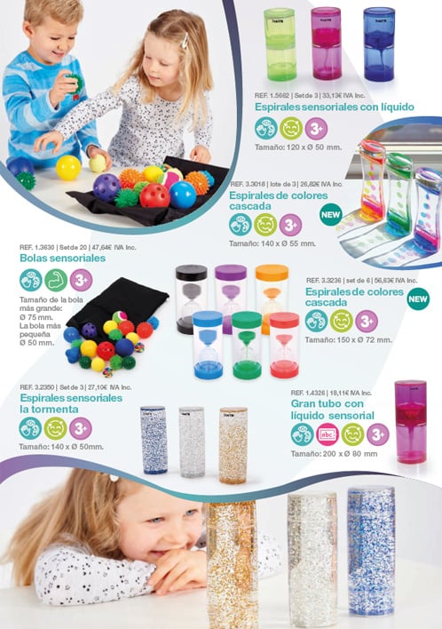 Grandes novedades sensoriales Tickit